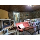 Apartmán 1 - obývačka s krbom Apartmán 1 - obývačka s krbom