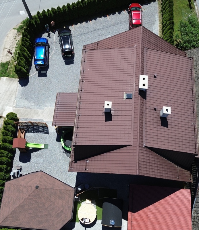 Penzión u Jurka - Pohľad z vrchu Penzión u Jurka - Pohľad z vrchu