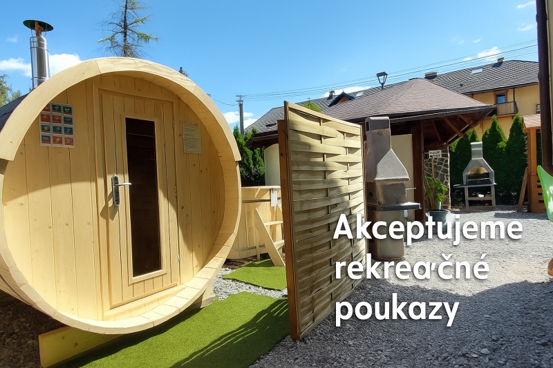 Wellness Sauna + Kúpacia Kaďa Wellness Sauna + Kúpacia Kaďa